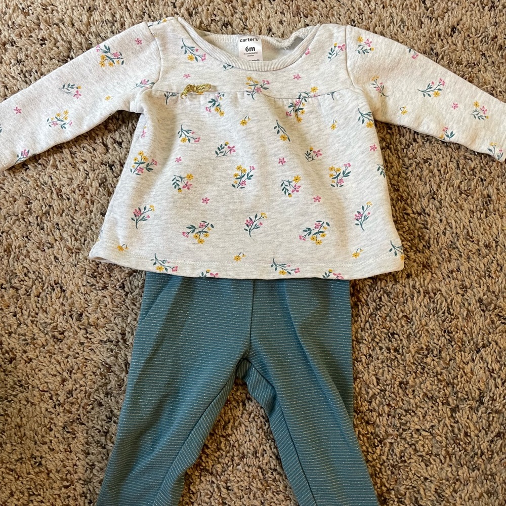Carter’s Baby Girl Sweatshirt Set